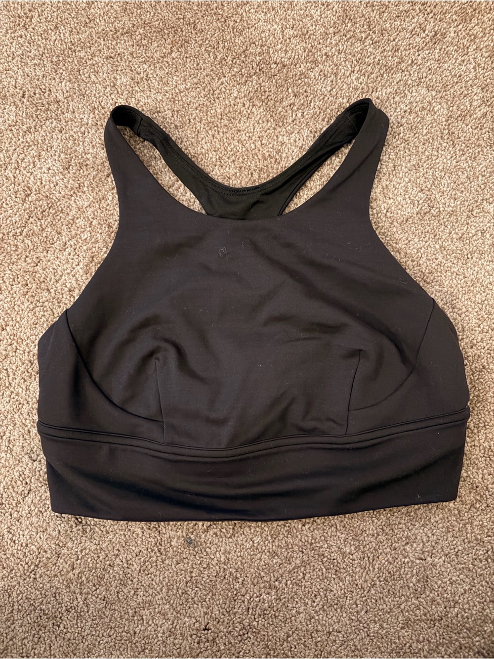 Lululemon Black Racerback Sports Bra